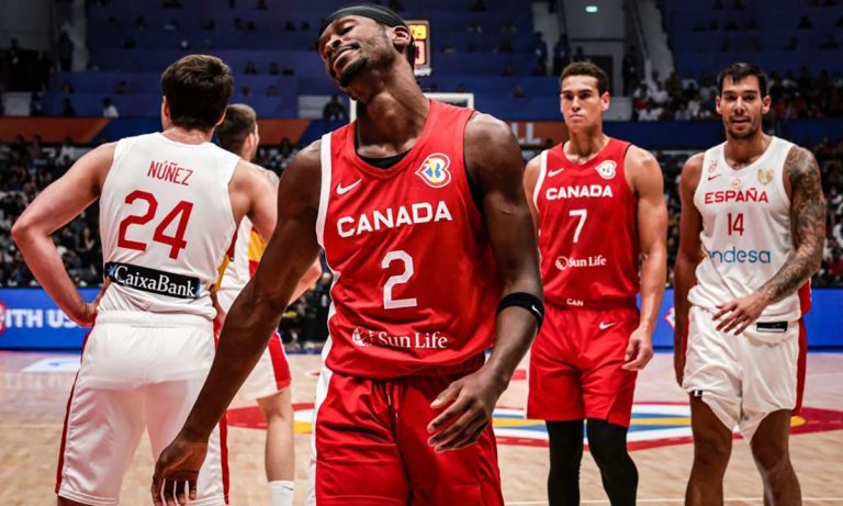 Canada Triumphs in Close Call with Spain at FIBA World Cup